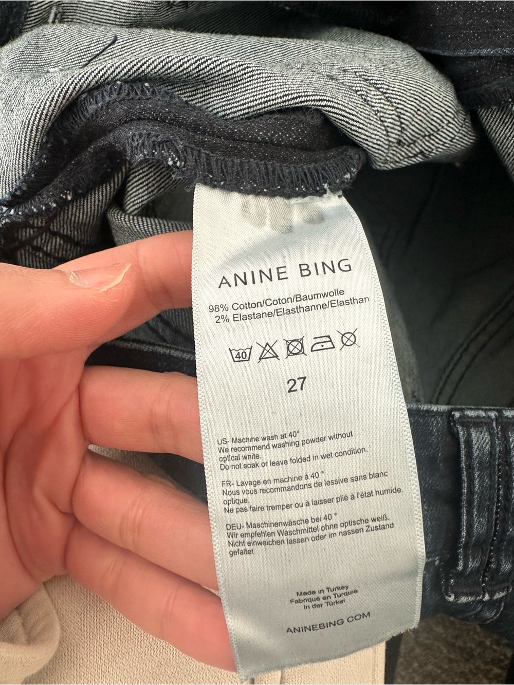 Anine Bing cropped jeans - Picture 5 of 8